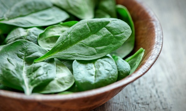 A vitamin-rich spinach dish for vitality