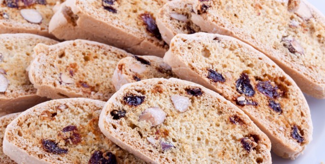 Dessert décadent : biscottis à l'espresso